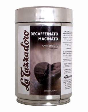 decaffeinato macinato